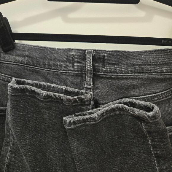 Agolde Toni Mid Rise Skinny Jeans Faded Washed Black Size 27 - Picture 8 of 8